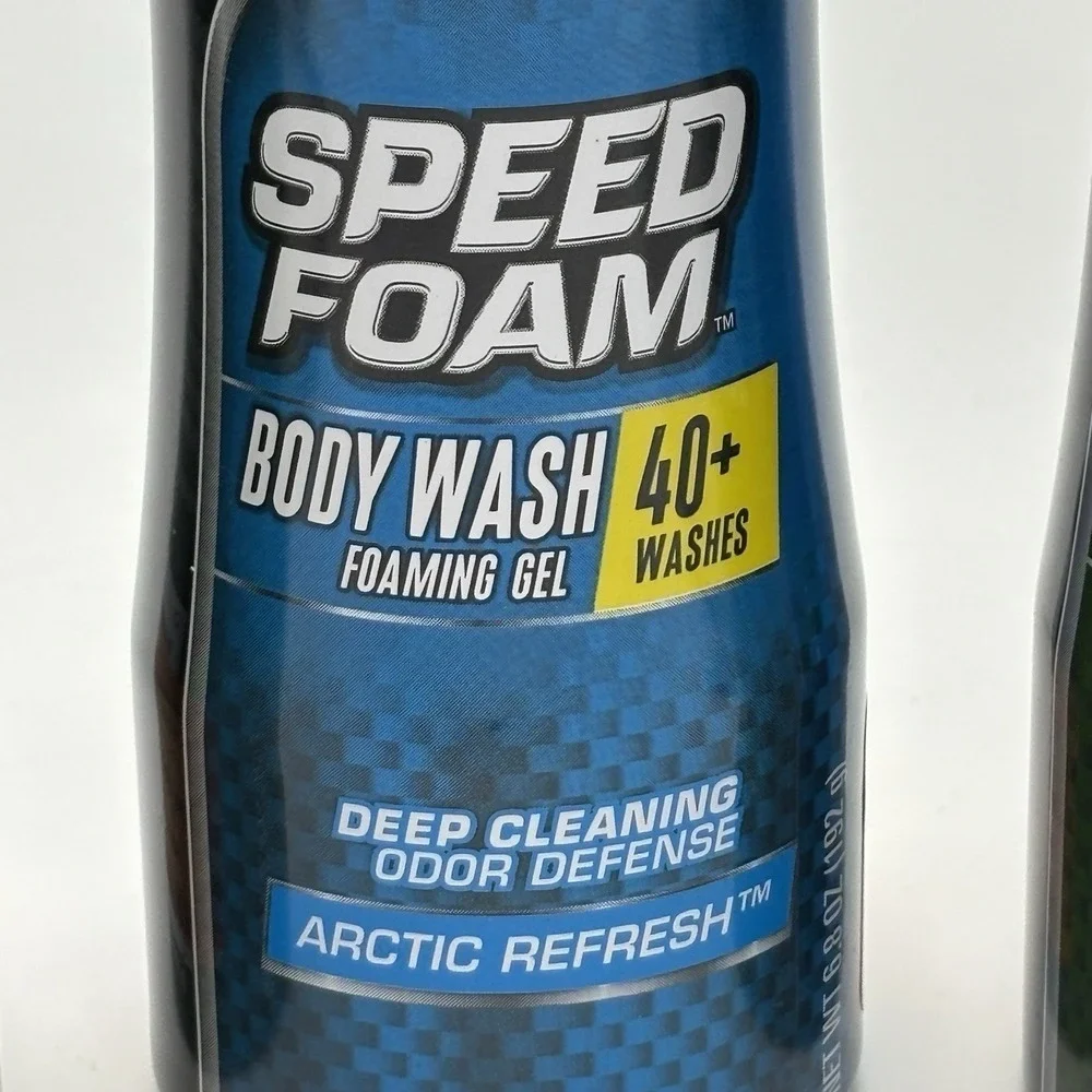 3X Dial  Speed‎ Foam Body Wash Deep Cleaning Odor Defense Foam gel 6.8 OZ Ea